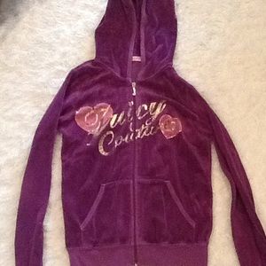 Juicy couture zip up jacket.